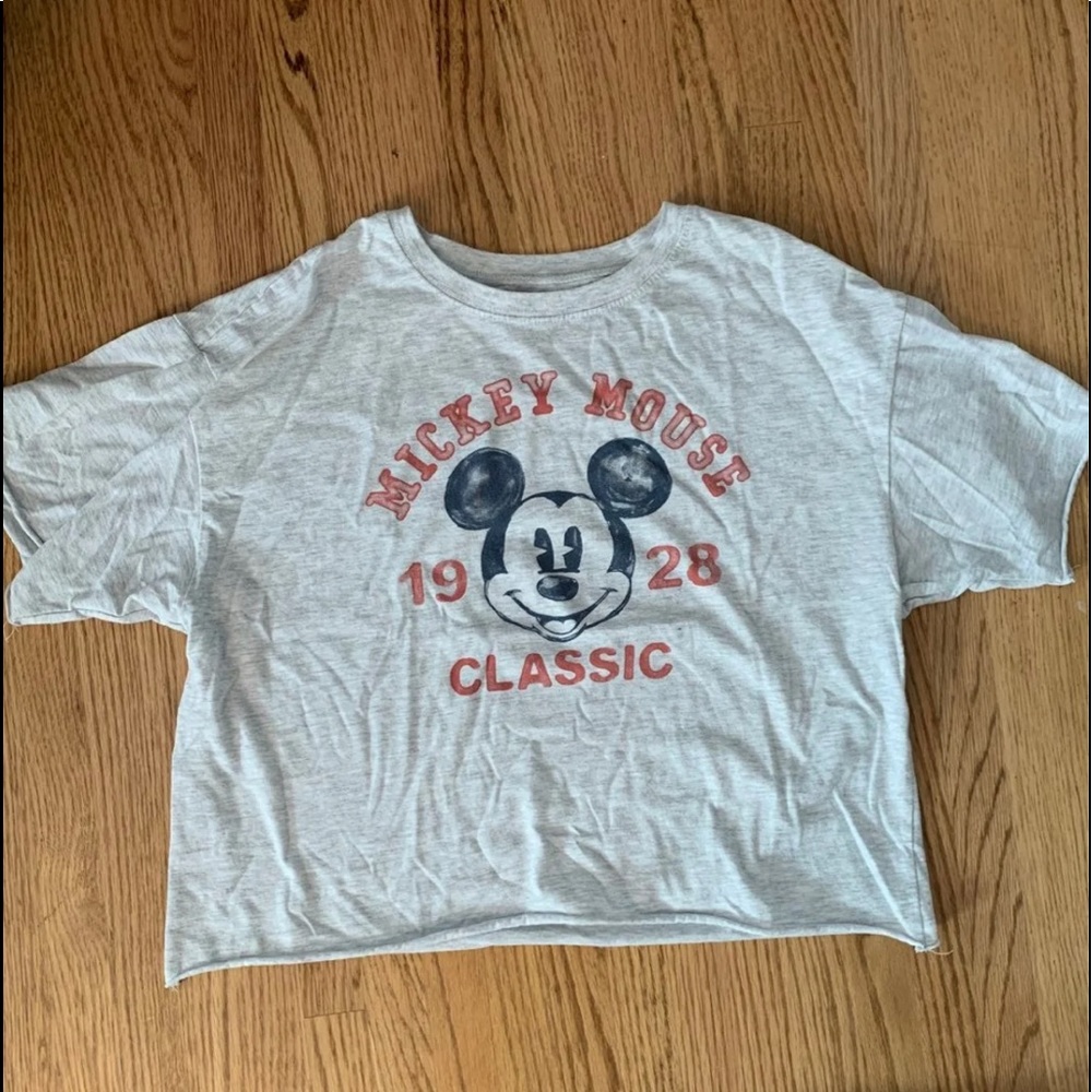 T shirt crop top